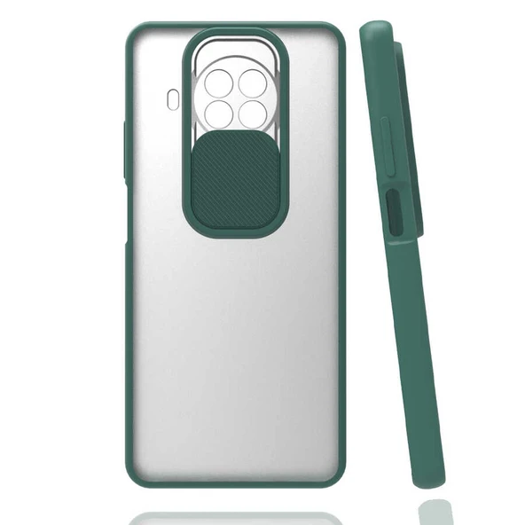 Zore Xiaomi ile uyumlu Redmi Note 9 Pro 5G Kılıf Lensi Kapak - 10