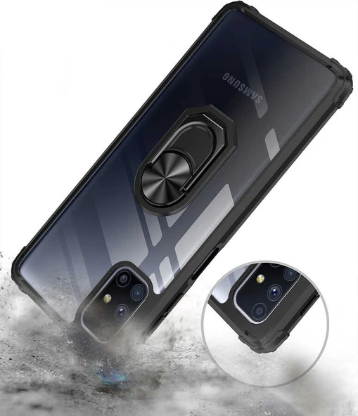 Zore Galaxy ile uyumlu M51 Kılıf Mola Kapak - 5