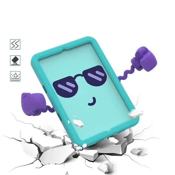 Zore Galaxy ile uyumlu Tab 3 Lite 7.0 T110 Eva Boxer Tablet Silikon - 12
