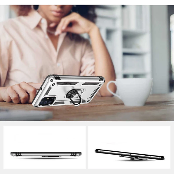 Zore Galaxy ile uyumlu M51 Kılıf Vega Kapak - 3