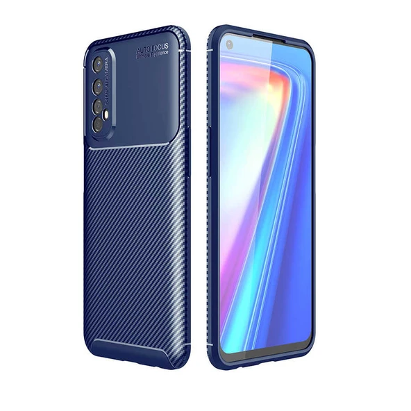 Zore Realme ile uyumlu 7 Kılıf Negro Silikon Kapak - 11