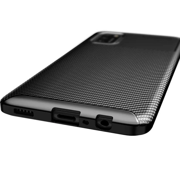 Zore Galaxy ile uyumlu A02S Kılıf Negro Silikon Kapak - 4