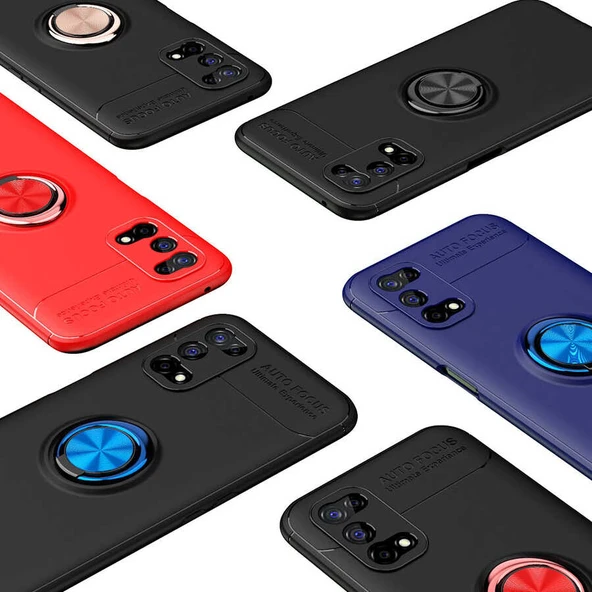 Zore Realme ile uyumlu 7 Pro Kılıf Ravel Silikon Kapak - 5