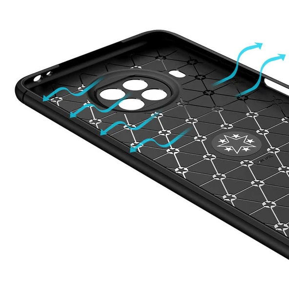 Zore Xiaomi ile uyumlu Redmi Note 9 Pro 5G Kılıf Ravel Silikon Kapak - 8