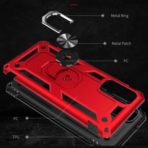 Zore Galaxy ile uyumlu S20 FE Kılıf Vega Kapak - 8