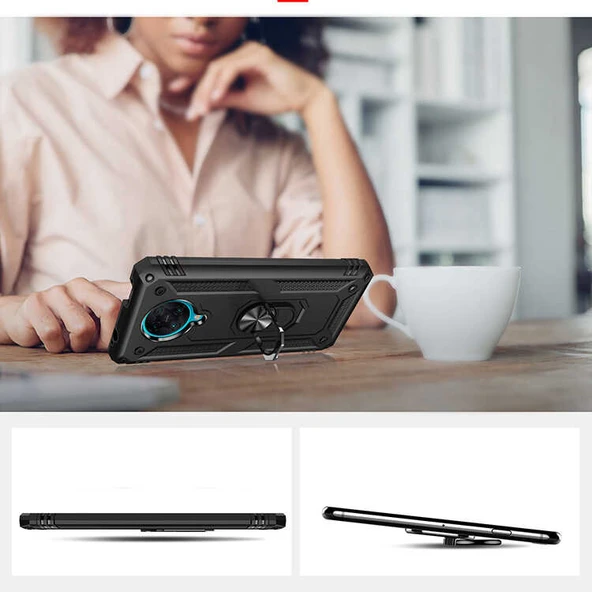 Zore Xiaomi ile uyumlu Poco F2 Pro Kılıf Vega Kapak - Resim 7