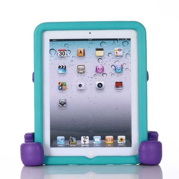 Zore Apple ile uyumlu iPad 2 3 4 Eva Boxer Tablet Silikon - Resim 9