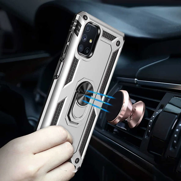 Zore Galaxy ile uyumlu M51 Kılıf Vega Kapak - 8