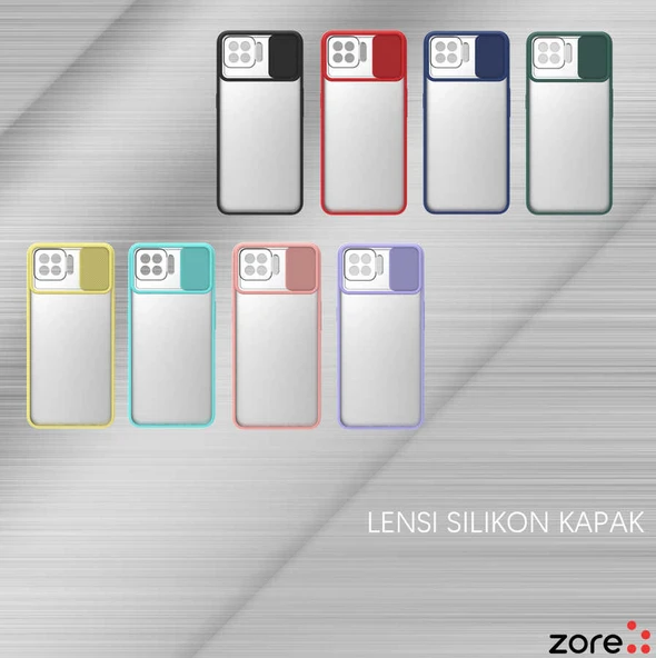 Zore Oppo ile uyumlu Reno 4 Lite Kılıf Lensi Kapak - 2
