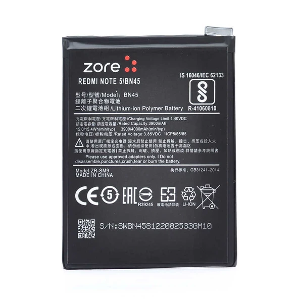 Xiaomi Redmi Note 5 Zore Tam Orjinal Batarya - 1