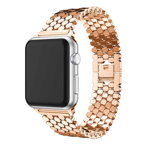 Zore Apple ile uyumlu Watch 42mm KRD-30 Metal Kordon ürün görseli