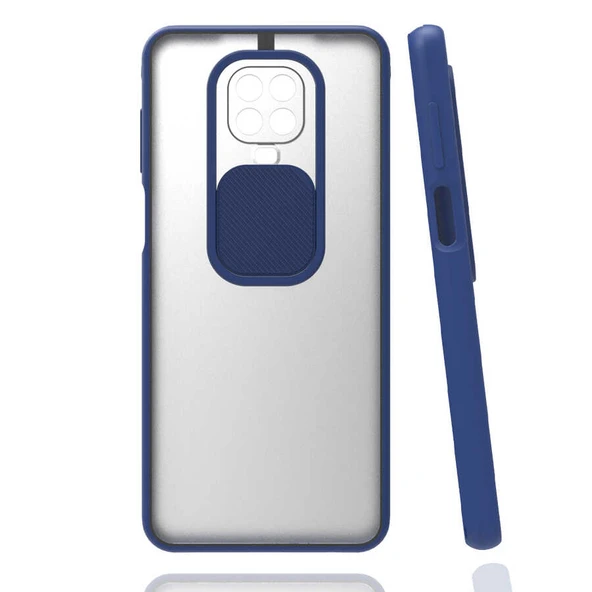 Zore Xiaomi ile uyumlu Redmi Note 9 Pro Kılıf Lensi Kapak - 8
