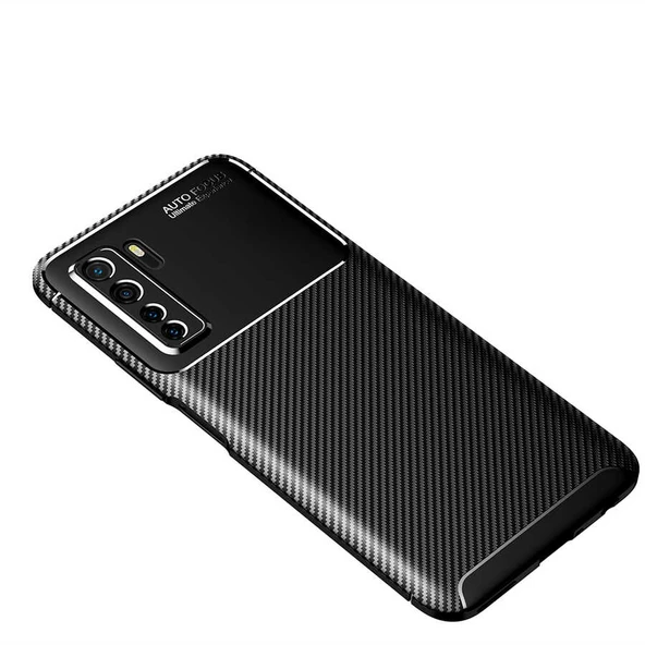 Zore Huawei ile uyumlu P40 Lite 5G Kılıf Negro Silikon Kapak - 10