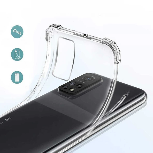 Zore Xiaomi ile uyumlu Mi 10T Pro 5G Kılıf Nitro Anti Shock Silikon - 5