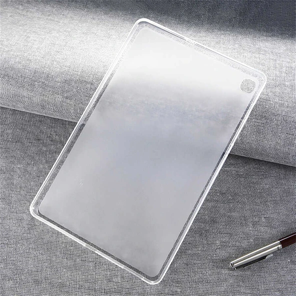 Zore Galaxy ile uyumlu Tab A7 10.4 T500 2020 Kılıf Tablet Süper Silikon Kapak - Resim 7