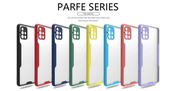 Zore Galaxy ile uyumlu A51 Kılıf Parfe Kapak - Resim 2