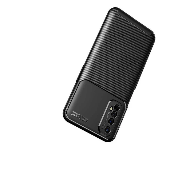 Zore Realme ile uyumlu 7 Kılıf Negro Silikon Kapak - 10