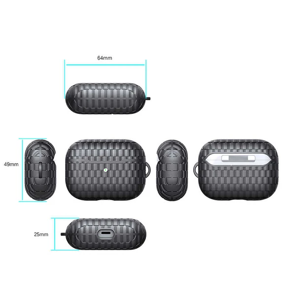 Zore Apple ile uyumlu Airpods ile uyumlu Pro Airbag 18 Kılıf - 7