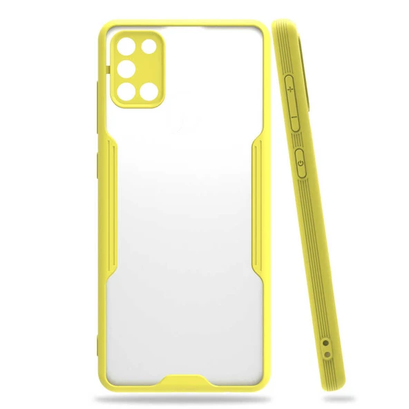 Zore Galaxy ile uyumlu A31 Kılıf Parfe Kapak - Resim 5