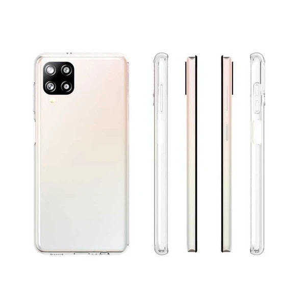 Zore Galaxy ile uyumlu A12 Kılıf Süper Silikon Kapak - 5