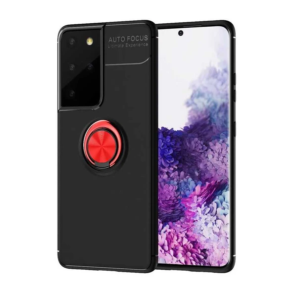 Zore Galaxy ile uyumlu S21 Ultra Kılıf Ravel Silikon Kapak