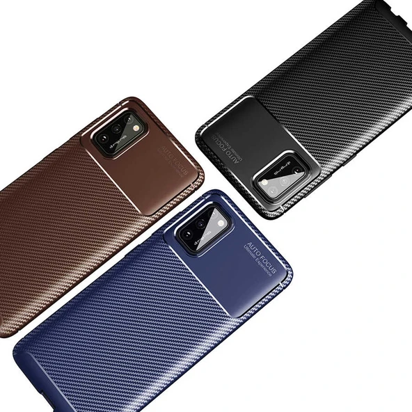 Zore Galaxy ile uyumlu A02S Kılıf Negro Silikon Kapak - 3