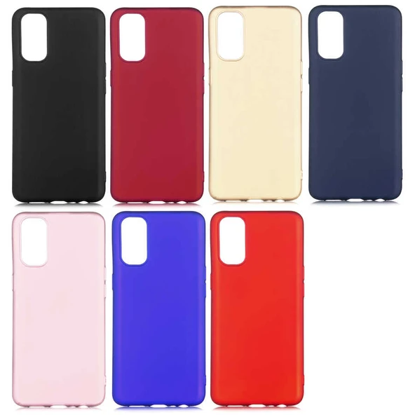 Zore Oppo ile uyumlu Reno 4 Kılıf Premier Silikon Kapak - 2