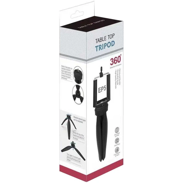 Zore EP-5 Table Top Tripod - 2