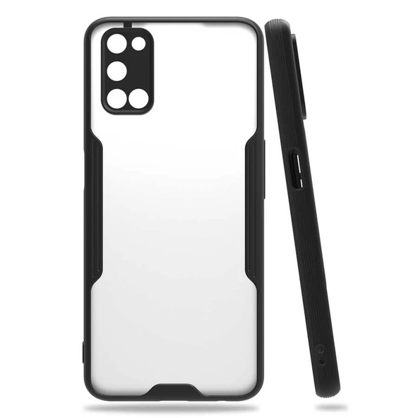 Zore Oppo ile uyumlu A92 Kılıf Parfe Kapak - Resim 4