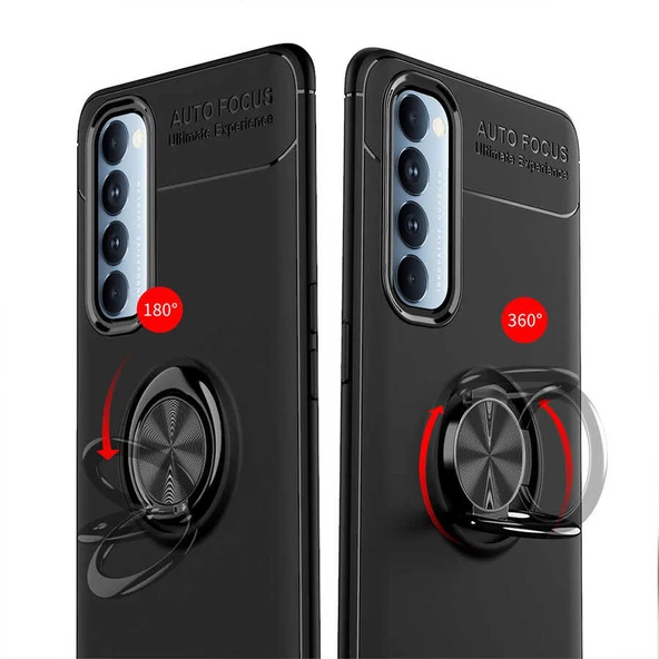 Zore Oppo ile uyumlu Reno 4 Pro 4G Kılıf Ravel Silikon Kapak - 3