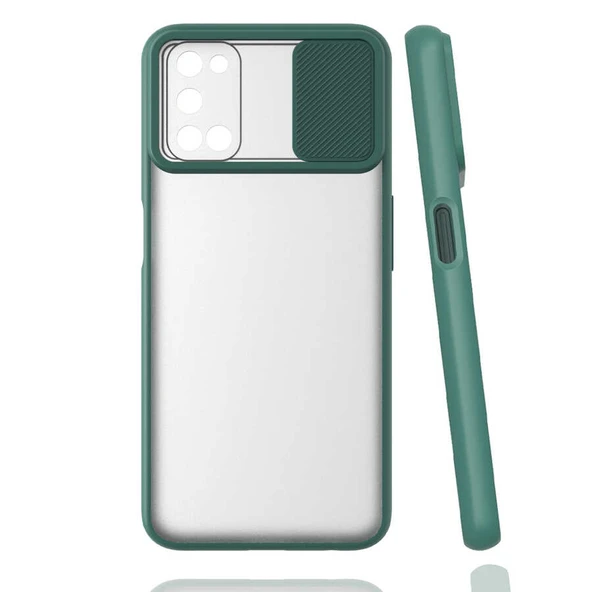 Zore Oppo ile uyumlu A72 Kılıf Lensi Kapak - 10
