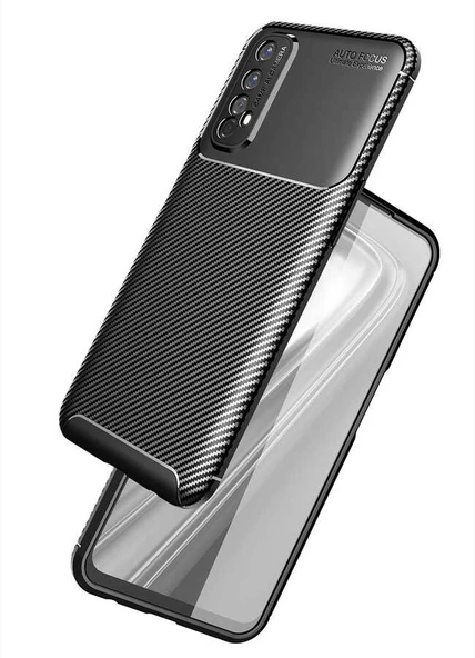 Zore Realme ile uyumlu 7 Kılıf Negro Silikon Kapak - 3