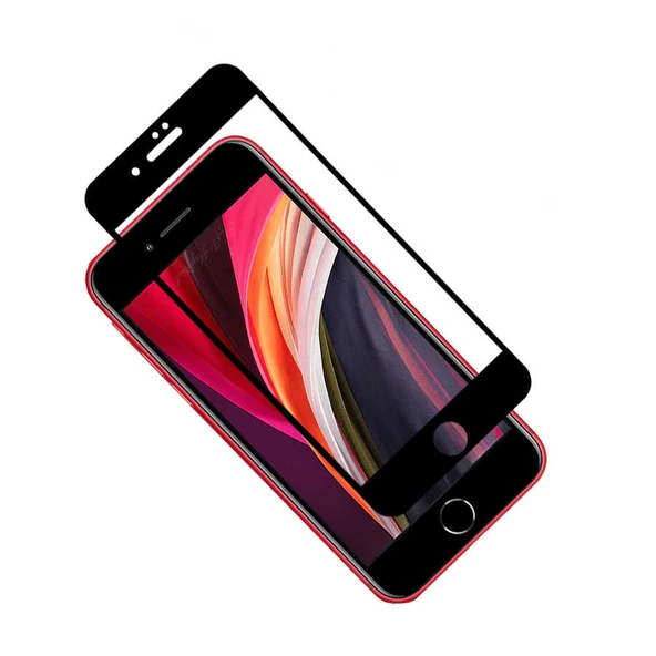 Zore Apple ile uyumlu iPhone SE 2020 Dias Cam Ekran Koruyucu - Resim 7