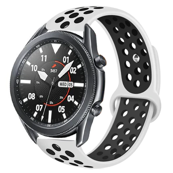 Zore Huawei ile uyumlu GT2 46mm KRD-02 22mm Silikon Kordon - 11