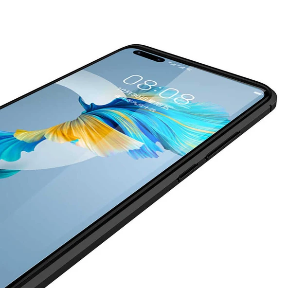 Zore Huawei ile uyumlu Mate 40 Pro Kılıf Niss Silikon Kapak - 7