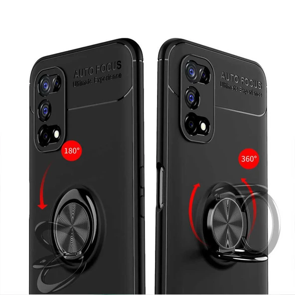 Zore Realme ile uyumlu 7 Pro Kılıf Ravel Silikon Kapak - 6
