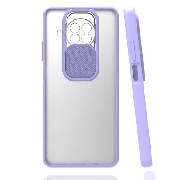 Zore Xiaomi ile uyumlu Redmi Note 9 Pro 5G Kılıf Lensi Kapak - 11