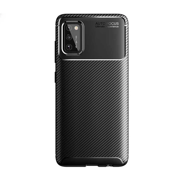 Zore Galaxy ile uyumlu A02S Kılıf Negro Silikon Kapak