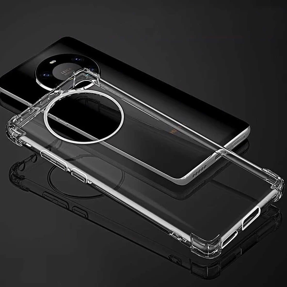 Zore Huawei ile uyumlu Mate 40 Pro Kılıf Nitro Anti Shock Silikon - 4