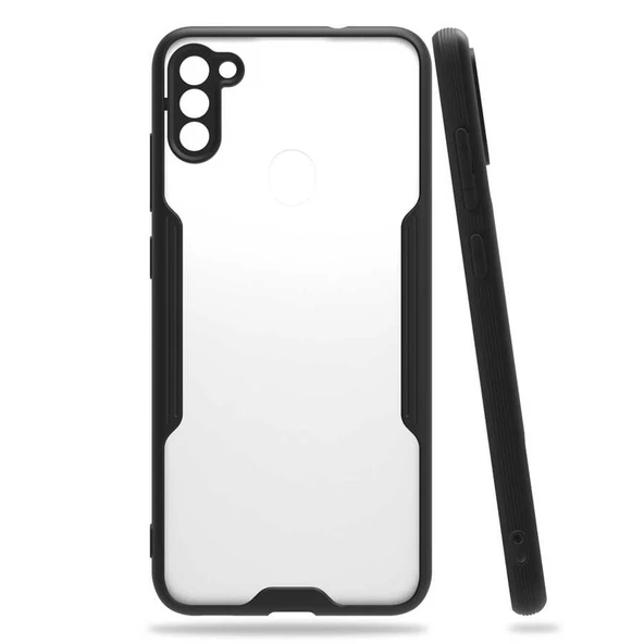 Zore Galaxy ile uyumlu A11 Kılıf Parfe Kapak - Resim 4