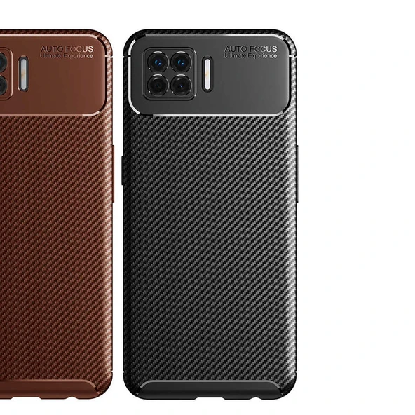 Zore Oppo ile uyumlu A73 Kılıf Negro Silikon Kapak - 3