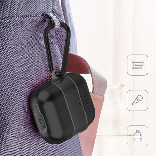 Zore Apple ile uyumlu Airpods ile uyumlu Airbag 16 Kılıf - 9