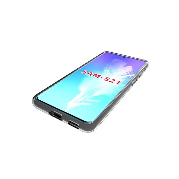 Zore Galaxy ile uyumlu S21 Kılıf Süper Silikon Kapak - 3