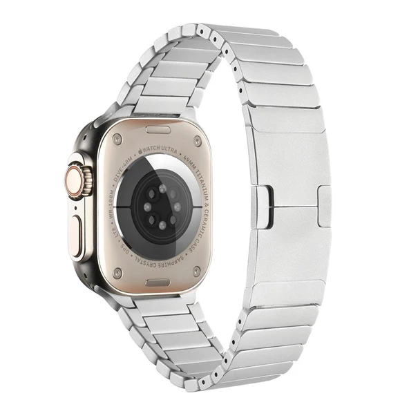 Zore Apple ile uyumlu Watch 40mm KRD-35 Metal Kordon - 8