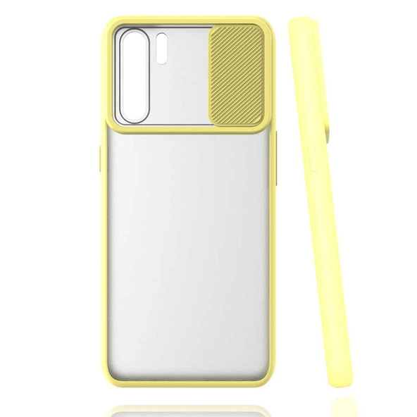 Zore Oppo ile uyumlu Reno 3 Kılıf Lensi Kapak - 9