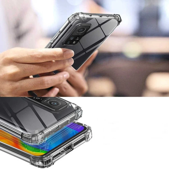 Zore Xiaomi ile uyumlu Mi 10T Pro 5G Kılıf Nitro Anti Shock Silikon - 6