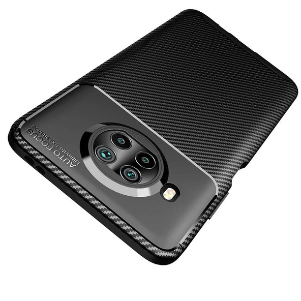 Zore Xiaomi ile uyumlu Redmi Note 9 Pro 5G Kılıf Negro Silikon Kapak - 4