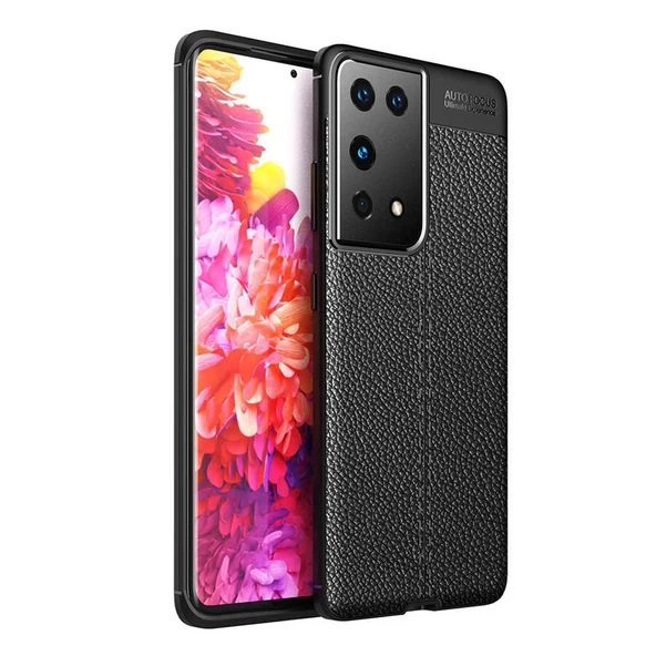 Zore Galaxy ile uyumlu S21 Ultra Kılıf Niss Silikon Kapak