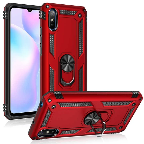 Zore Xiaomi ile uyumlu Redmi 9A Kılıf Vega Kapak - 8