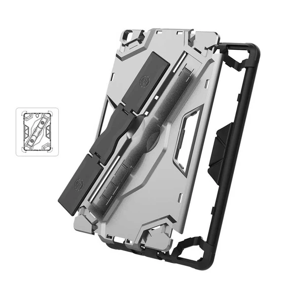 Zore Galaxy ile uyumlu Tab A 8.0 (2019) T290 Defens Tablet Silikon - Resim 5